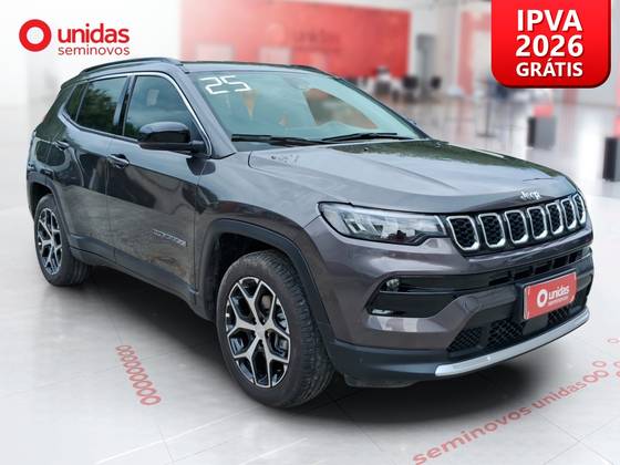 JEEP COMPASS 1.3 T270 TURBO FLEX LONGITUDE AT6